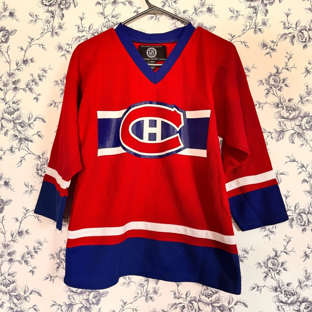 Kids Montreal Canadians Habs Vintage Jersey